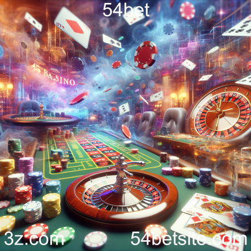 Explore a Emoção dos Jogos de Cassino no 54bet